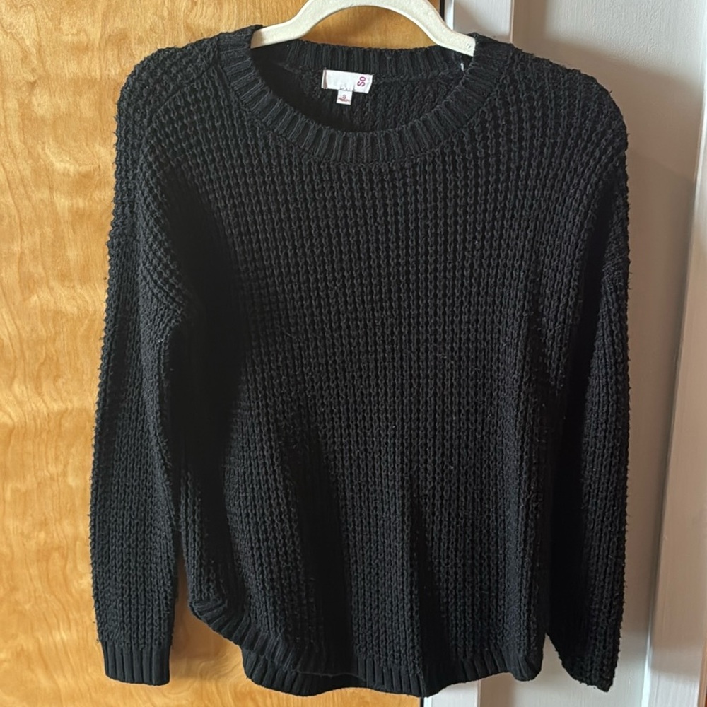 SO Brand- Women’s Black Sweater